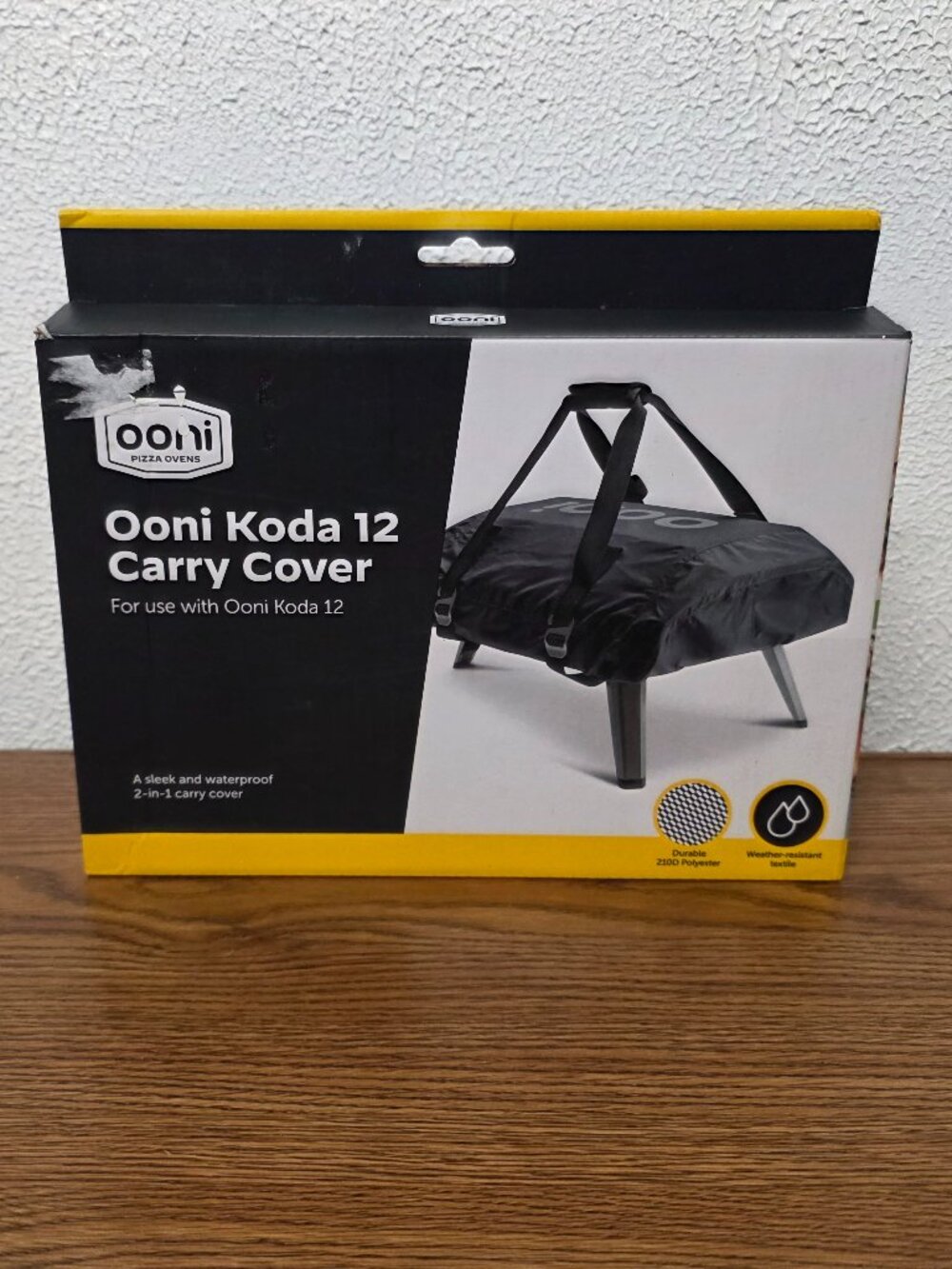 Kitchen Accessories Black Ooni Koda 12 Waterproof Pizza Oven Carry Cover